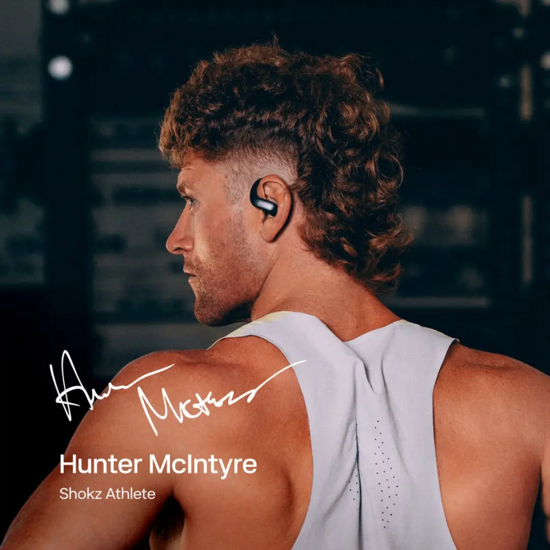 Shokz OpenFit Air 2 OpenBass 2.0 - 36 uur - IP55 - Wit - afbeelding 2 van 6