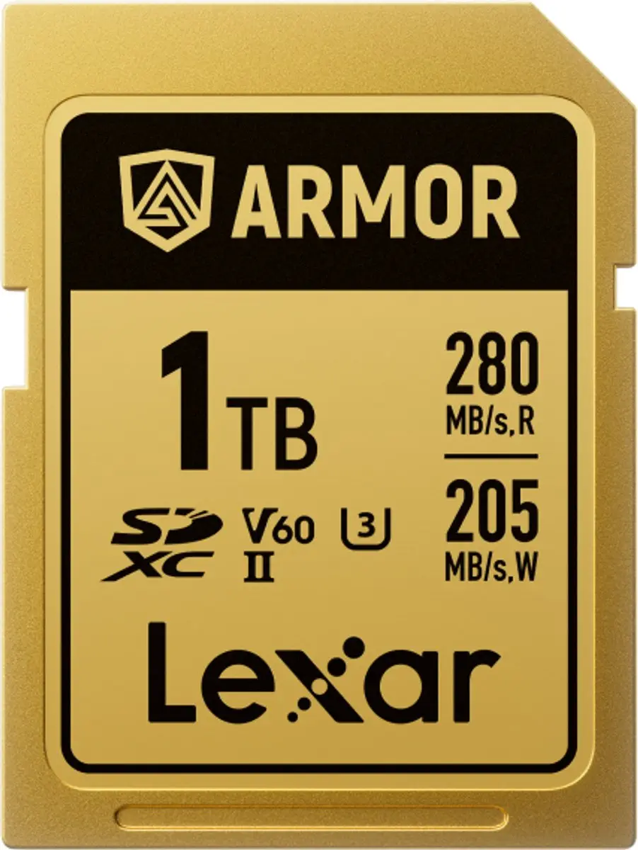 Lexar SDXC Pro Gold Series ARMOR UHS-II 1TB