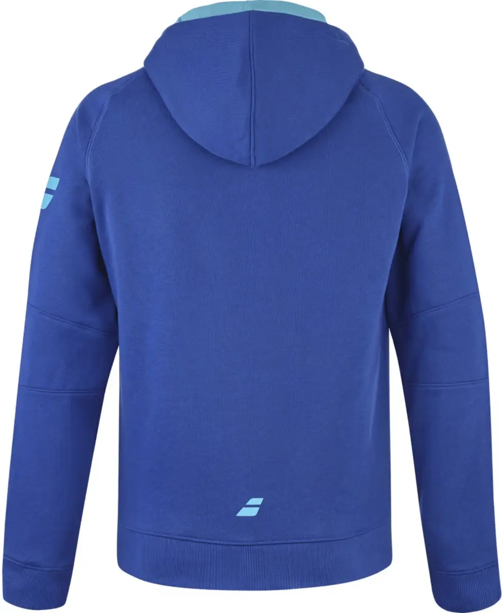 Babolat Exercise Hooded Jacket - L - Sodalite Blue - afbeelding 4 van 5