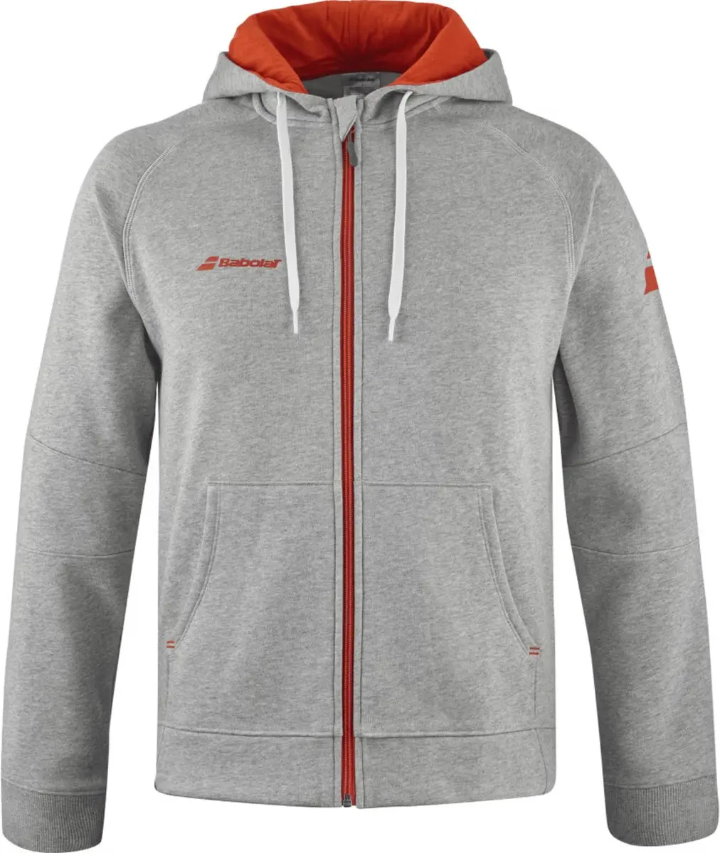 Babolat Exercise Hooded Jacket - L - Sodalite Blue - afbeelding 3 van 5