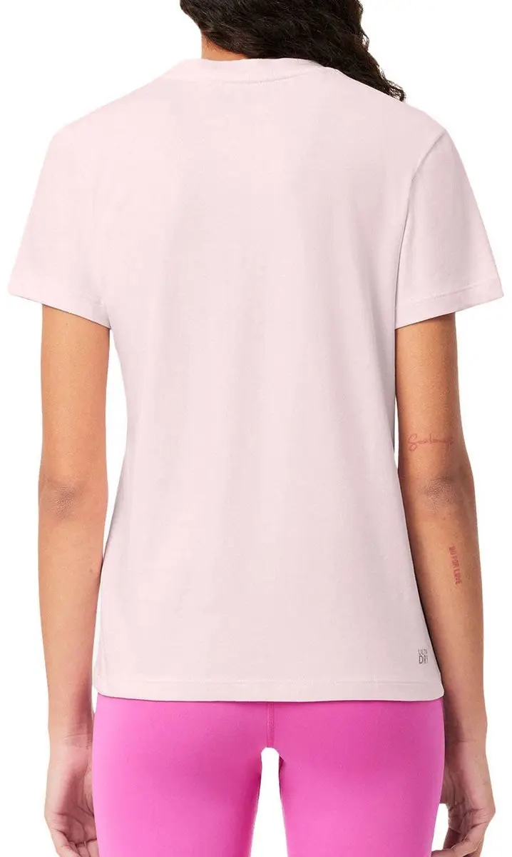 Camiseta Lacoste Tf9246 T03 Mujer Flamingo 34