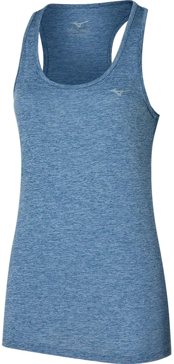 Mizuno Impulse Core Mouwloos T-shirt Blauw M Vrouw