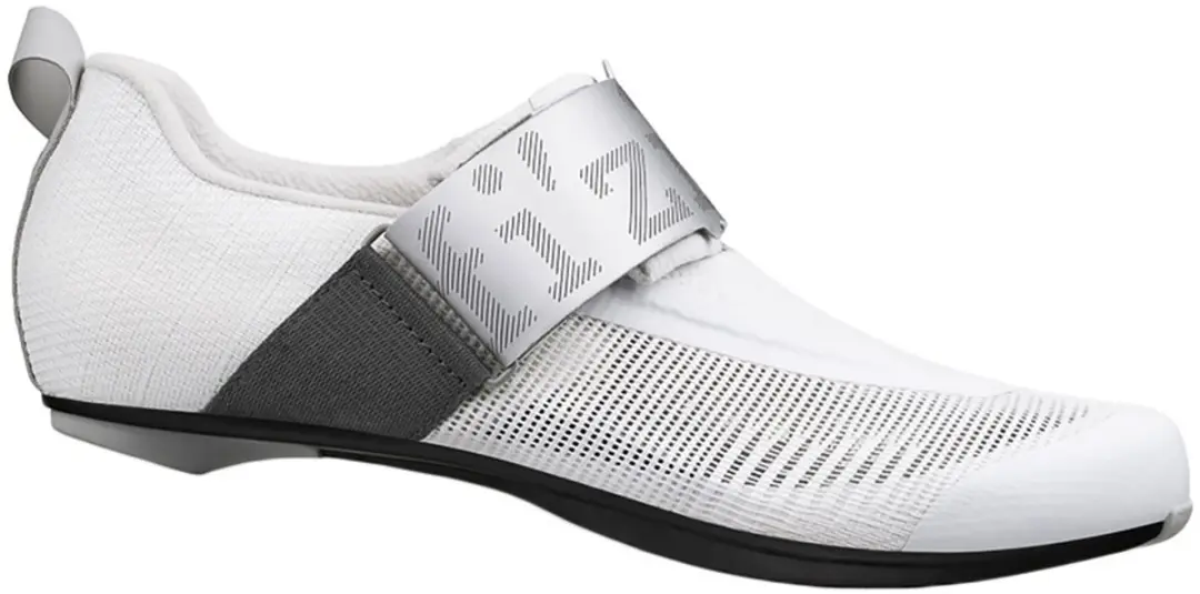 Fizik Transiro Hydra Aeroweave Carbon Triathlonschoen - 41 - Wit/Zilver - afbeelding 2 van 6