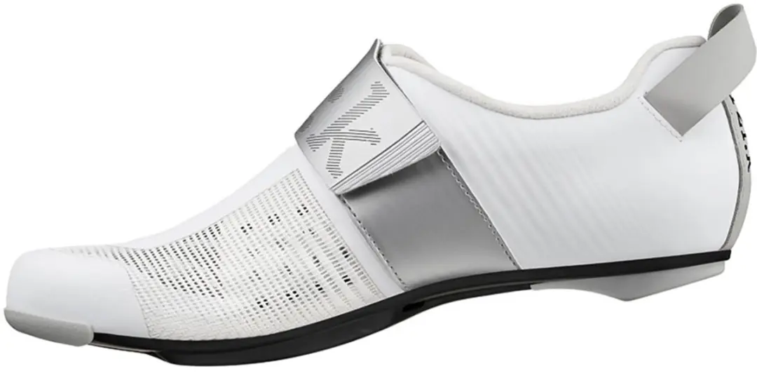 Fizik Transiro Hydra Aeroweave Carbon Triathlonschoen - 41 - Wit/Zilver - afbeelding 5 van 6