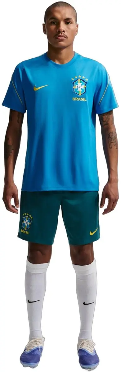 Nike Brazilië Strike Voetbalshort Dri-FIT Heren S