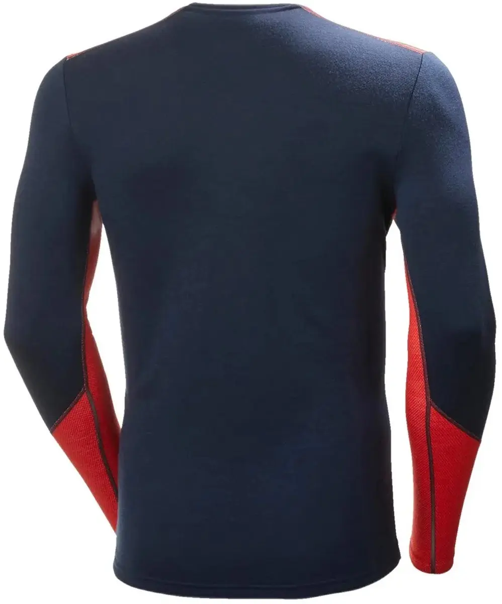 Helly Hansen Lifa Merino Midweight Thermoshirt Heren - XXL - Marineblauw