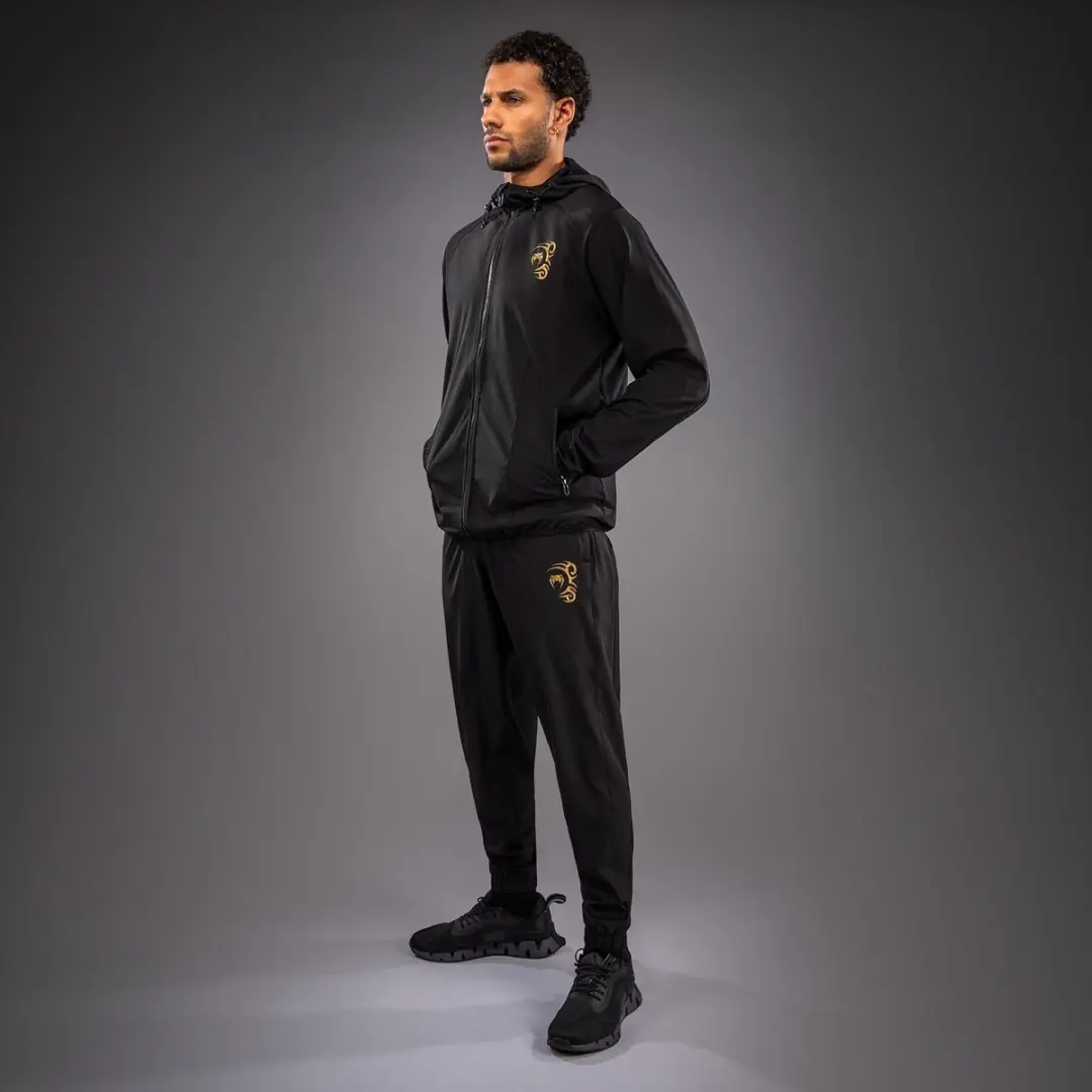Venum Mike Tyson Tiger Track Jacket - Zwart/Goud XL - afbeelding 5 van 6