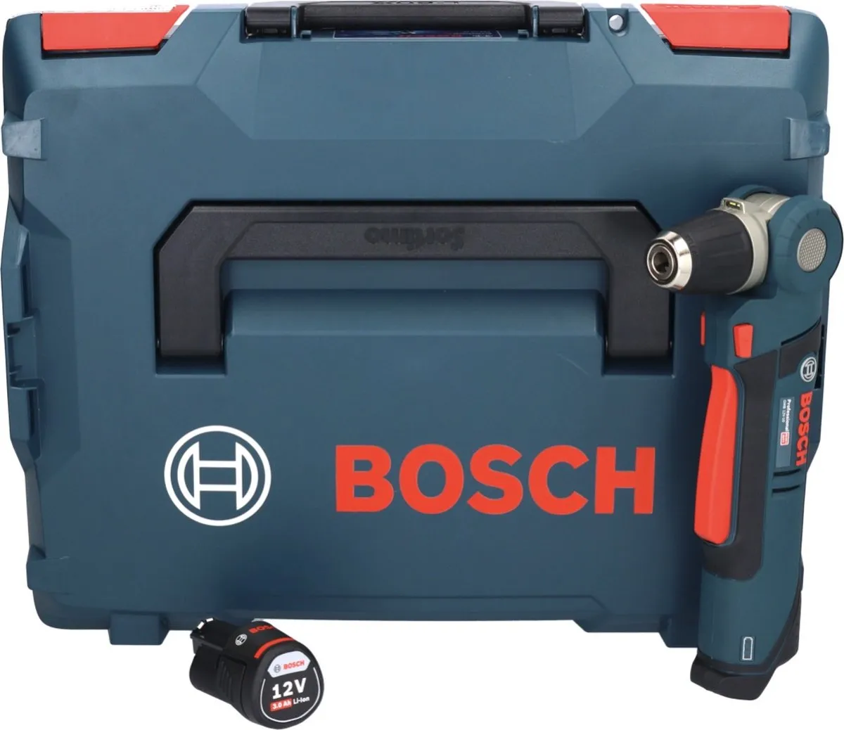 Bosch Professional GWB 12V-10 Haakse Boormachine - 1x 3.0Ah Accu