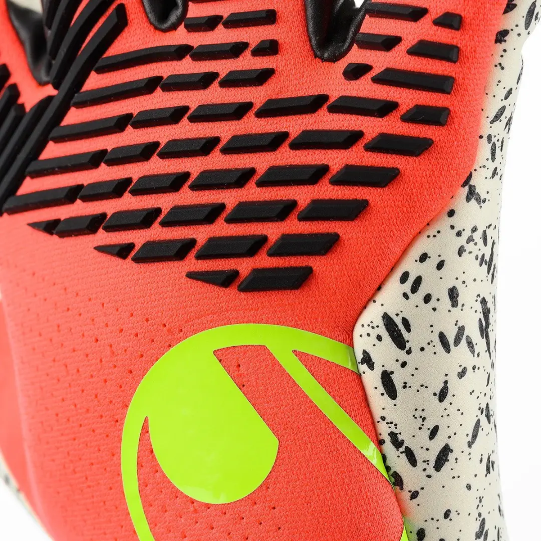 Uhlsport FM Supergrip+ HN Keepershandschoenen 11 - Fluorood/Wit/Fluogeel