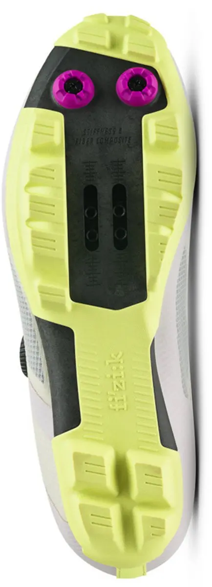 Fizik Vento Proxy Light MTB-schoenen - 46 - Lillac/White/Lime - afbeelding 2 van 6