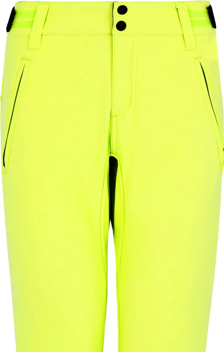 Protest Prtrelole Dames Softshell Skibroek - Waterkolom 10K - XS - Limone - afbeelding 3 van 6