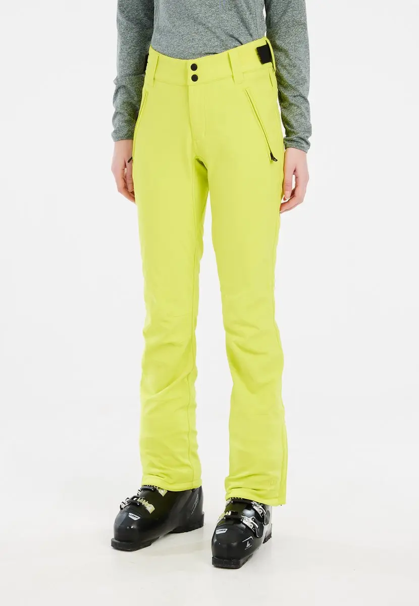 Protest Prtrelole Dames Softshell Skibroek - Waterkolom 10K - XS - Limone - afbeelding 5 van 6