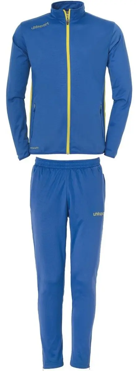Uhlsport Essential Classic Trainingspak - M - Azuur/Limoen/Geel