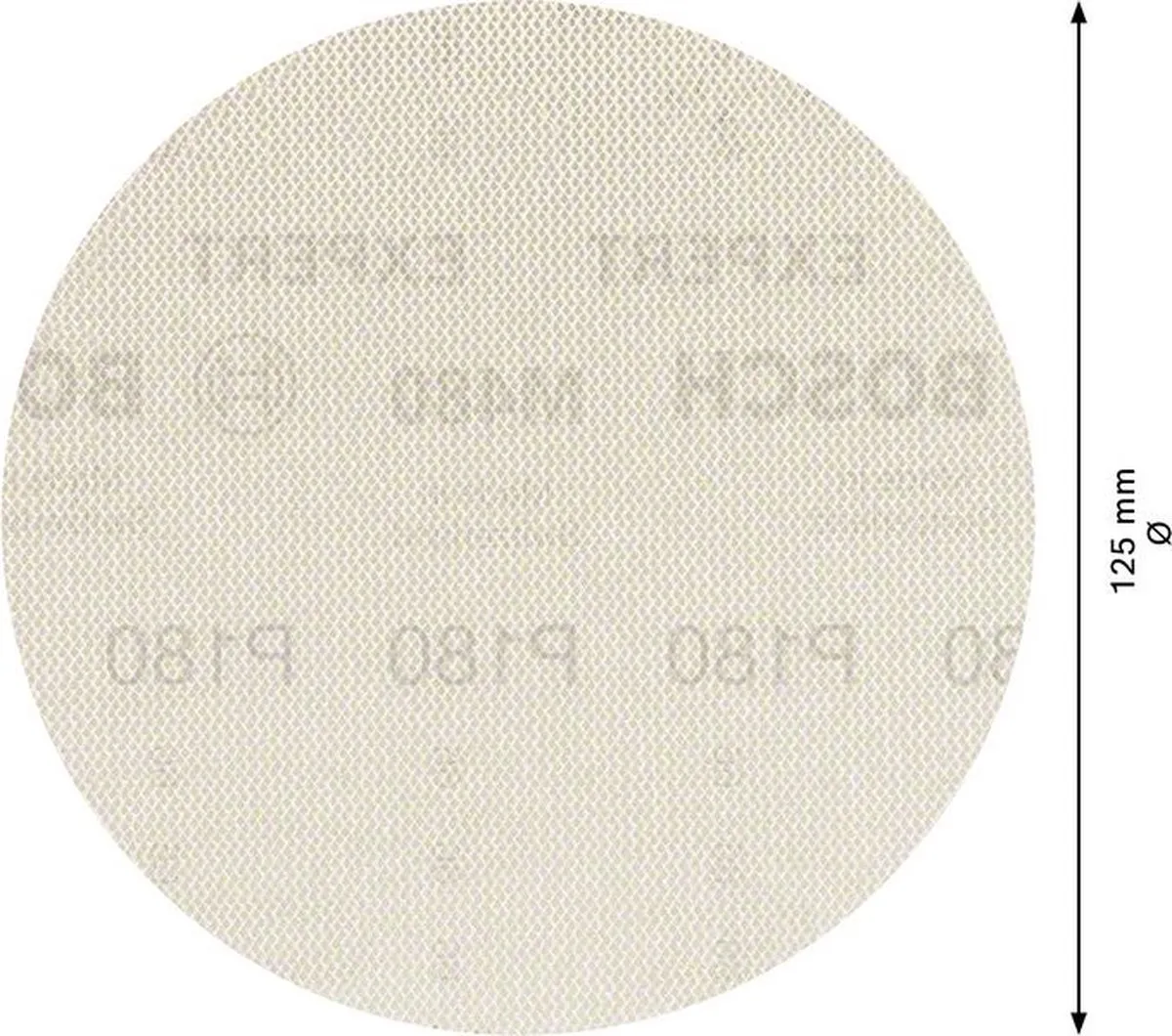 Bosch Professional Expert M480 Schuurnet 125mm G 18