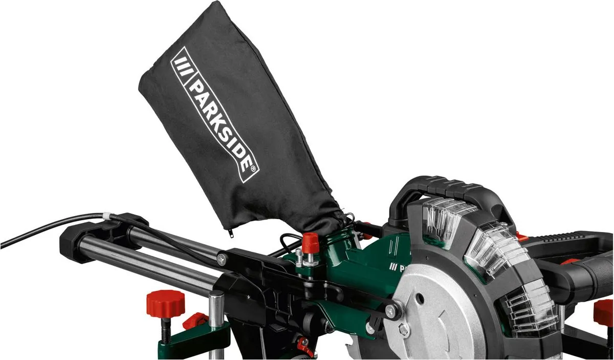 Parkside Verstek en Trekzaag 2000W - 210mm Zaagblad - afbeelding 4 van 6