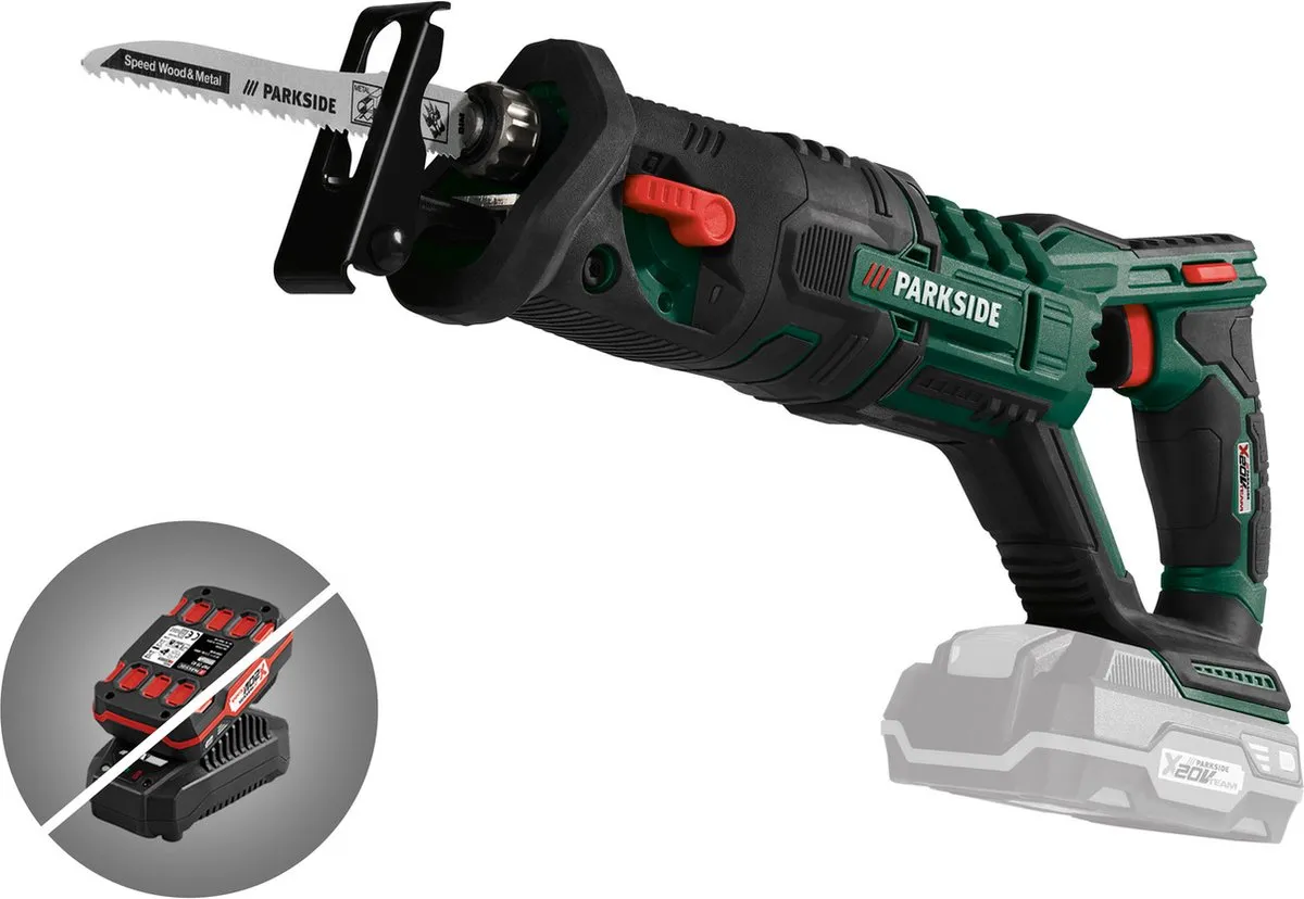 Parkside 20V Accu Reciprozaag