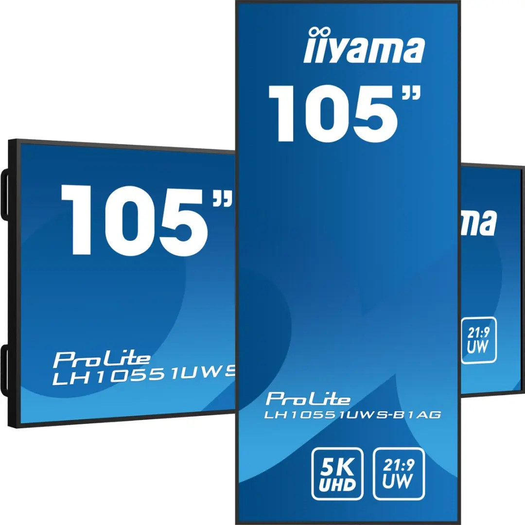iiyama LH10551UWS-B1AG Beeldkrant 104.7" LED 500 cd/m²