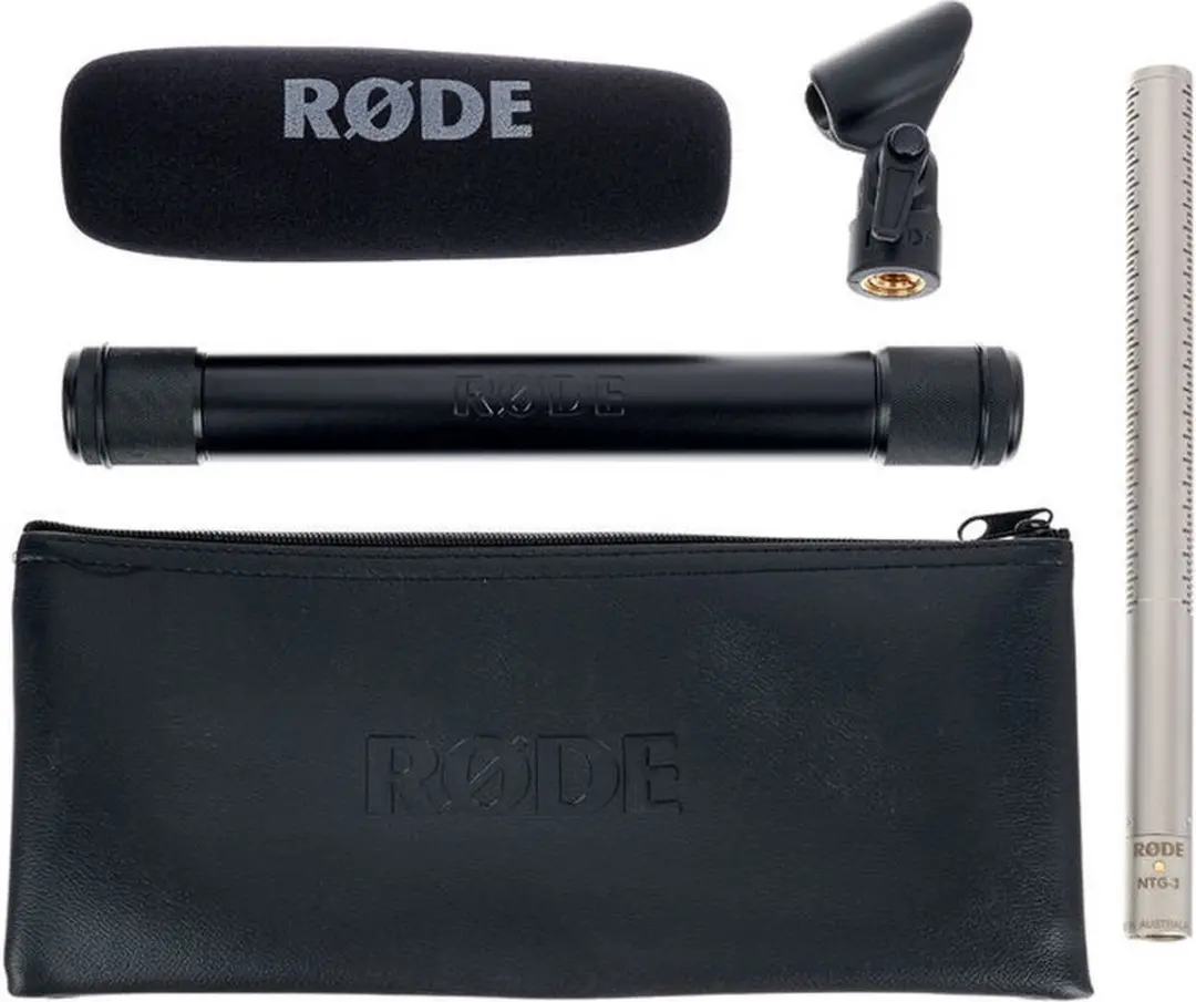 RODE NTG-3 Shotgun Microfoon - Zilver/Zwart
