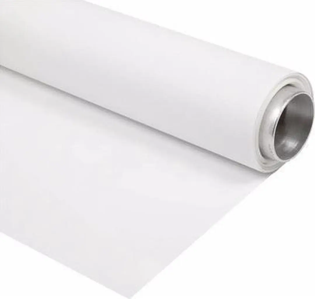 Falcon Eyes Achtergrond Vinyl 1,38 x 6,09m - Wit