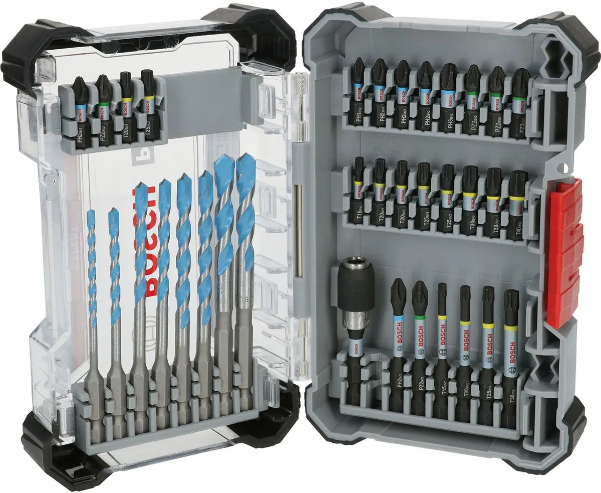 Bosch Professional PRO Impact Boor- en Bit-Set 35-delig 2608522518