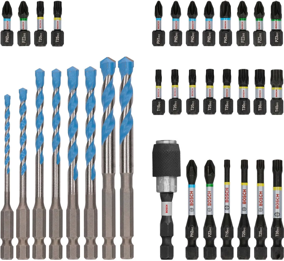 Bosch Professional PRO Impact Boor- en Bit-Set 35-delig 2608522518