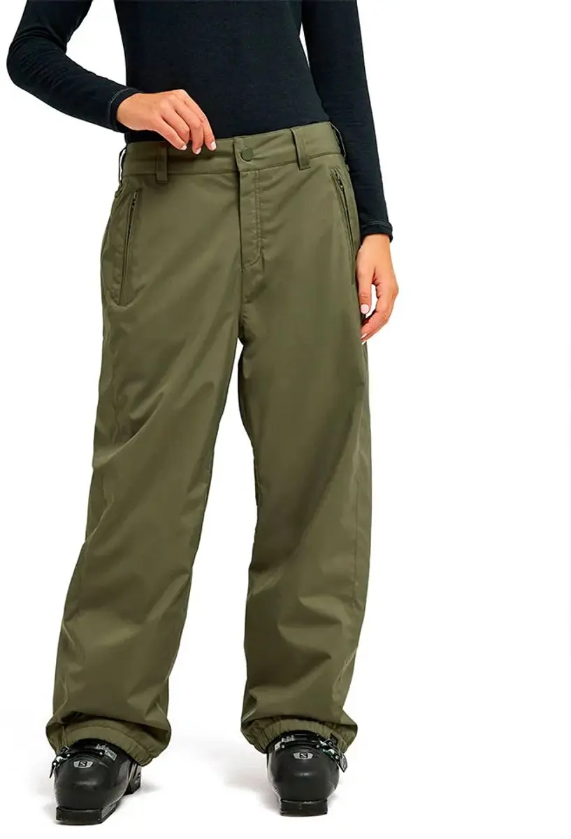 Roxy Steepland Broek Groen XS Vrouw