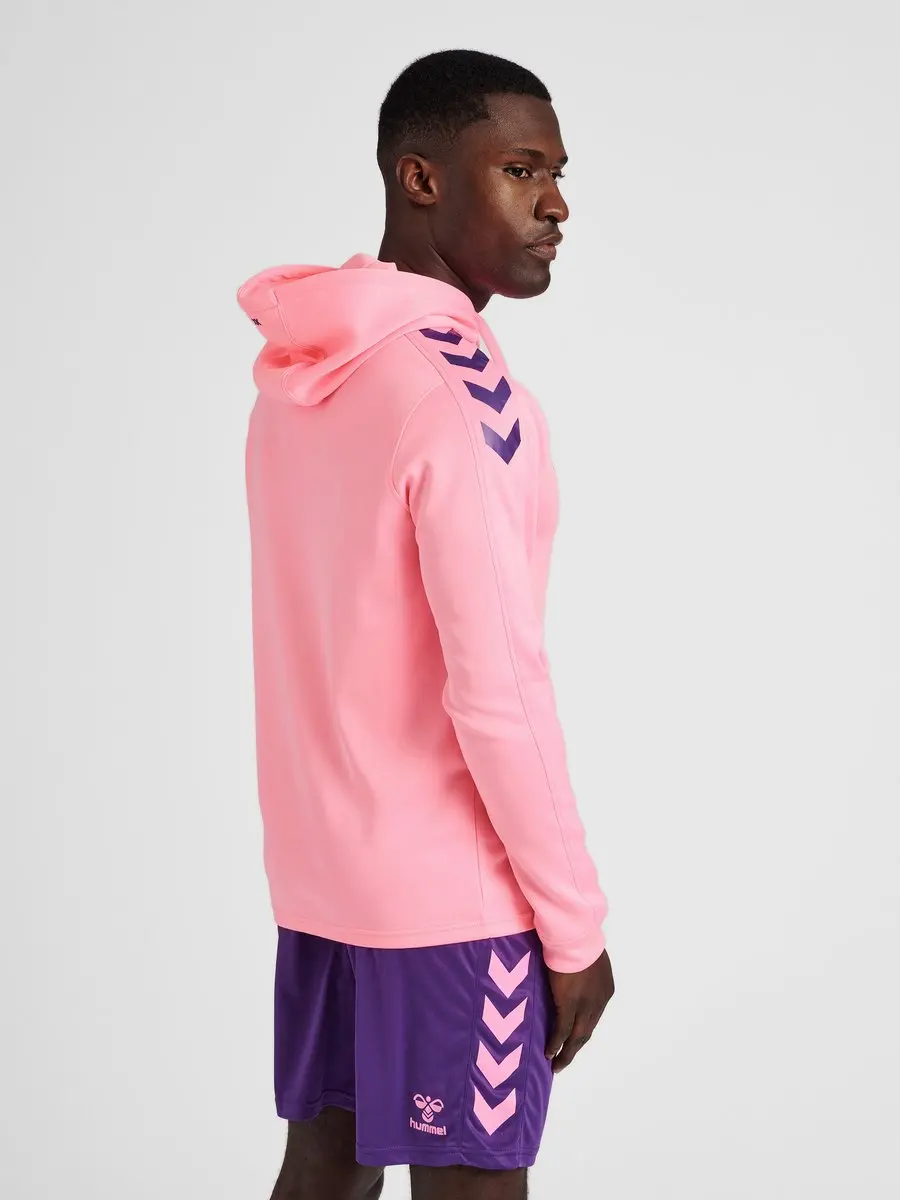 Hummel Hmlcore XK Poly Sweat Hoodie - XXXL - Cotton Candy - afbeelding 4 van 6