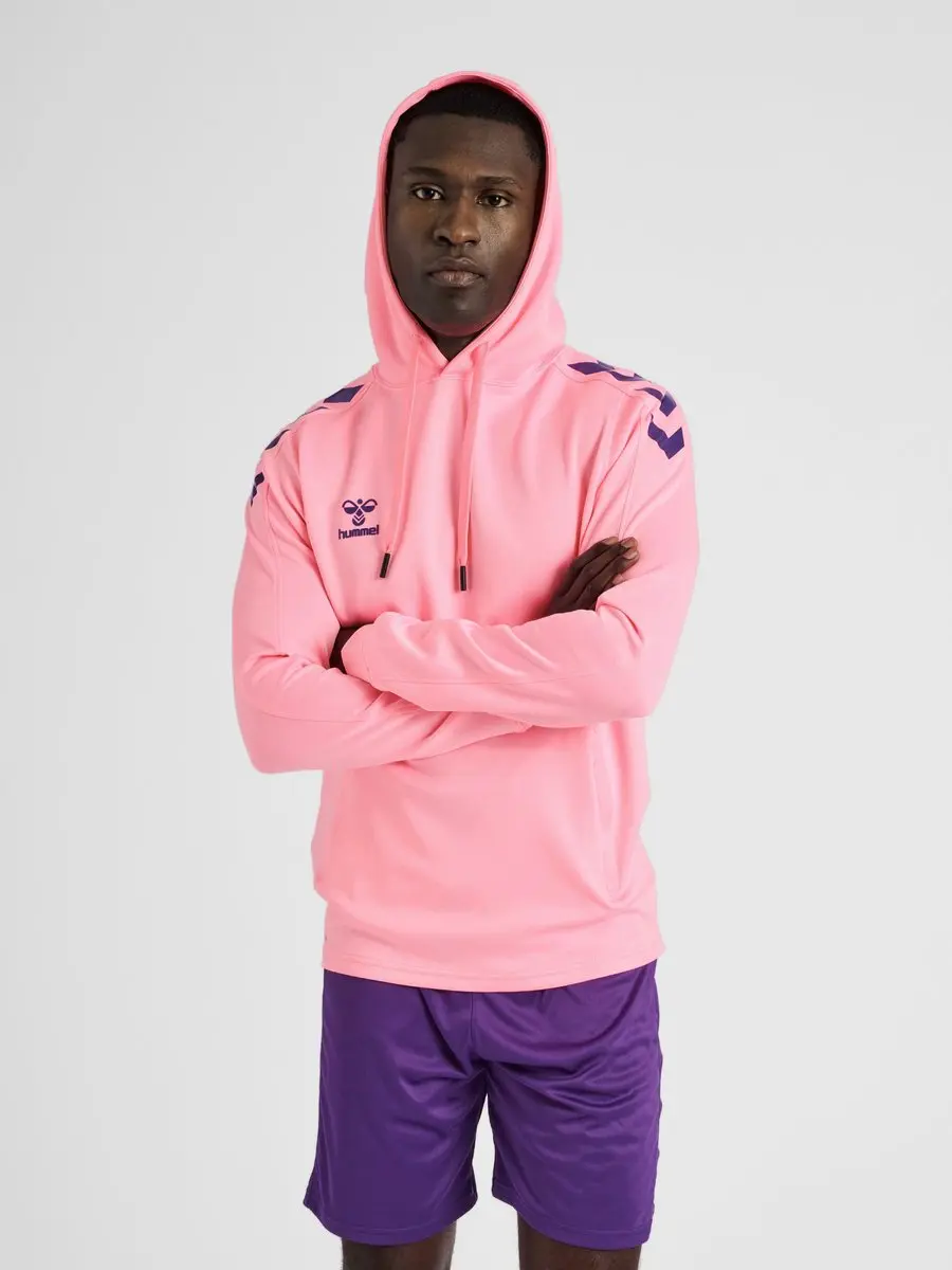 Hummel Hmlcore XK Poly Sweat Hoodie - XXXL - Cotton Candy - afbeelding 2 van 6