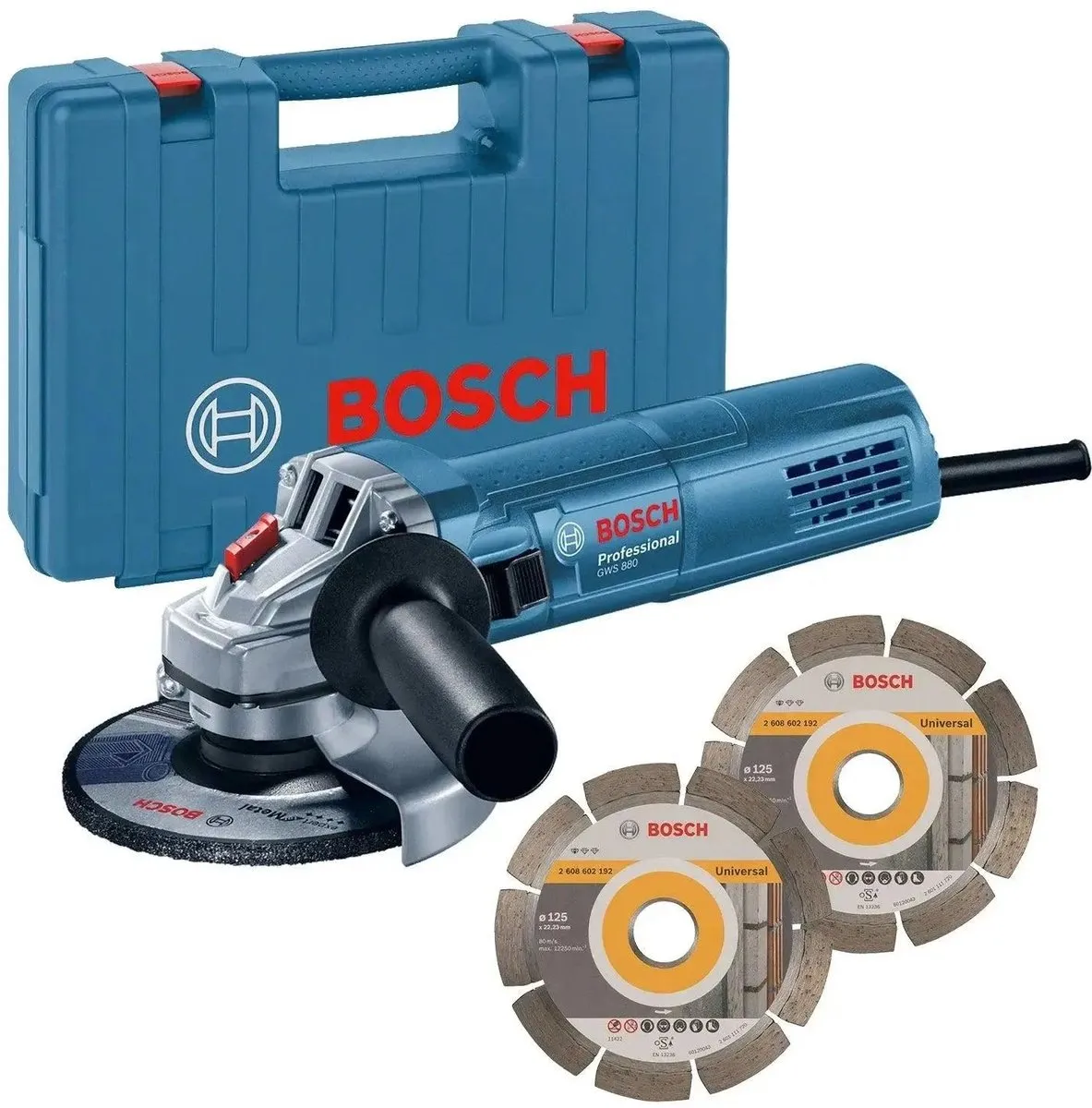 Bosch Professional GWS 880 Haakse Slijper 880W - 125mm - afbeelding 6 van 6