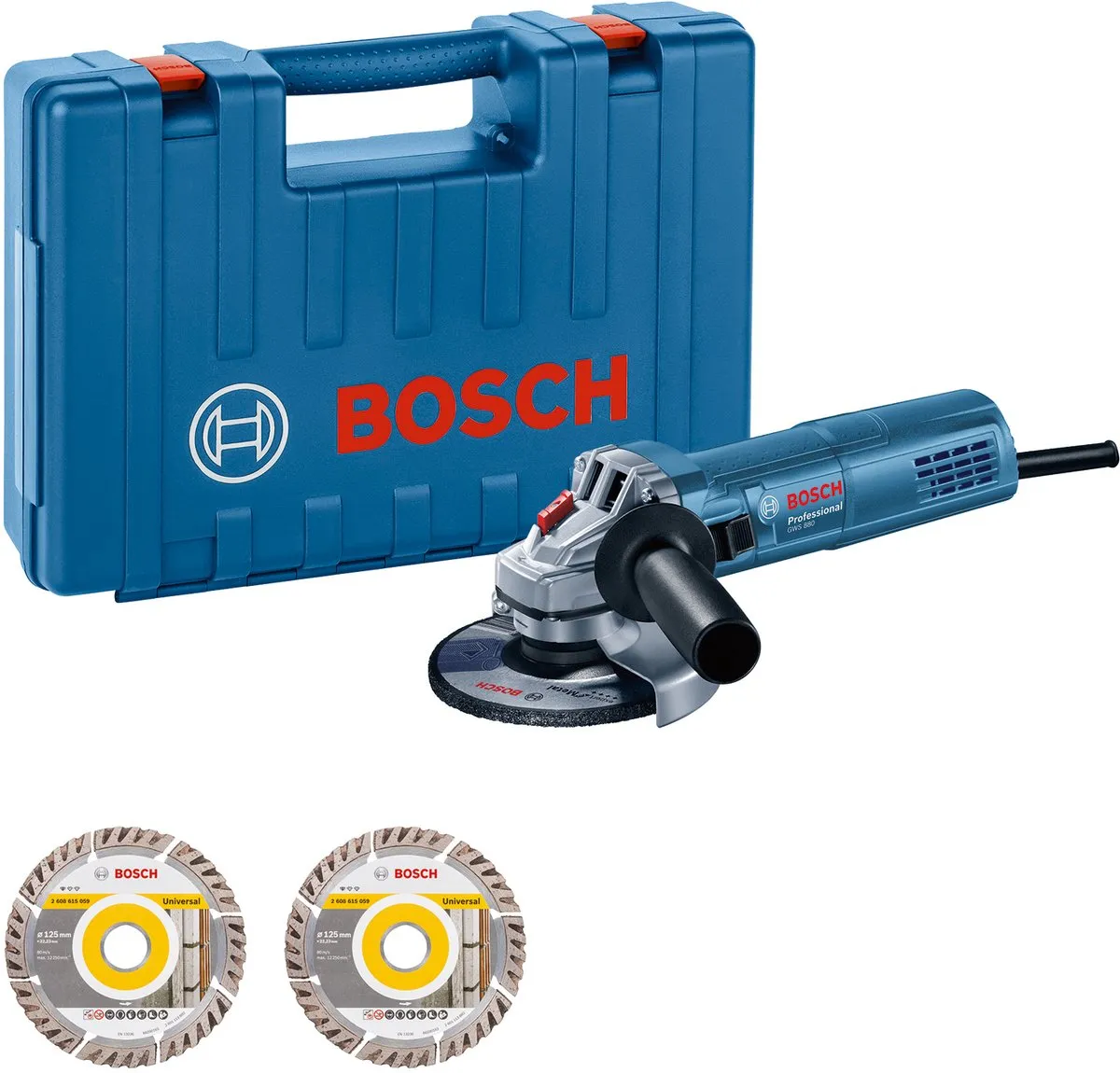 Bosch Professional GWS 880 Haakse Slijper 880W