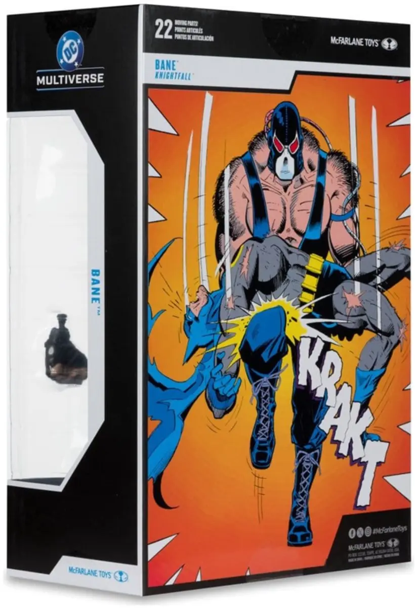McFarlane Toys DC Multiverse Bane Knightfall Gold Label Action Figuur 24cm - afbeelding 6 van 6