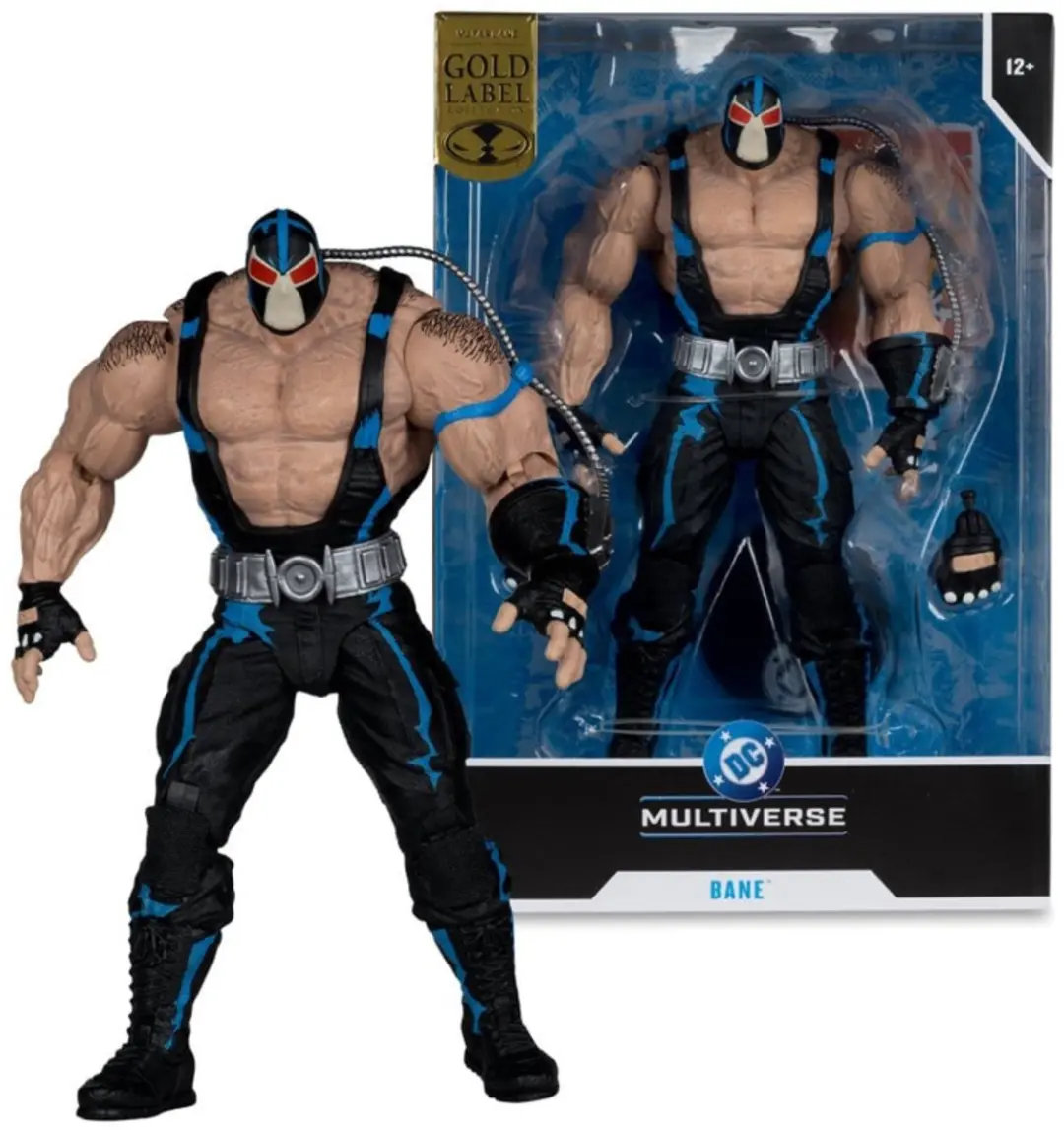 McFarlane Toys DC Multiverse Bane Knightfall Gold Label Action Figuur 24cm - afbeelding 4 van 6