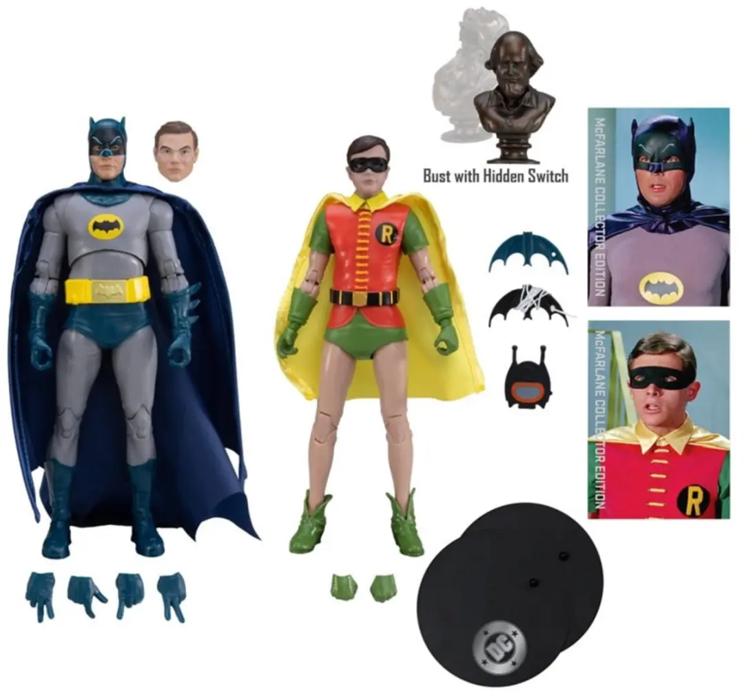 McFarlane Toys Batman & Robin DC Multiverse Actiefiguur 2-Pack - MCF17964 - afbeelding 6 van 6