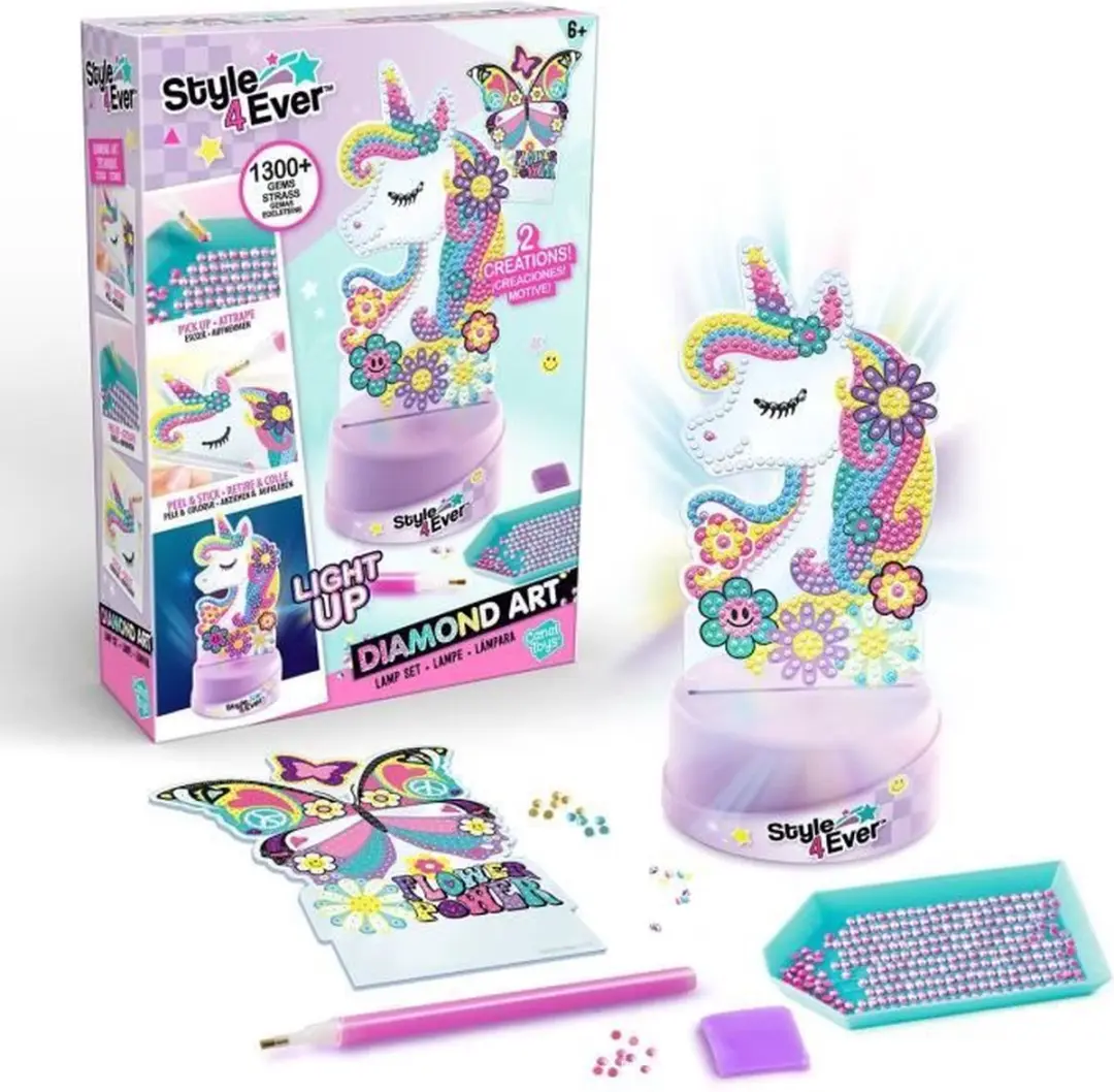 Canal Toys Diamond Art Lamp Set