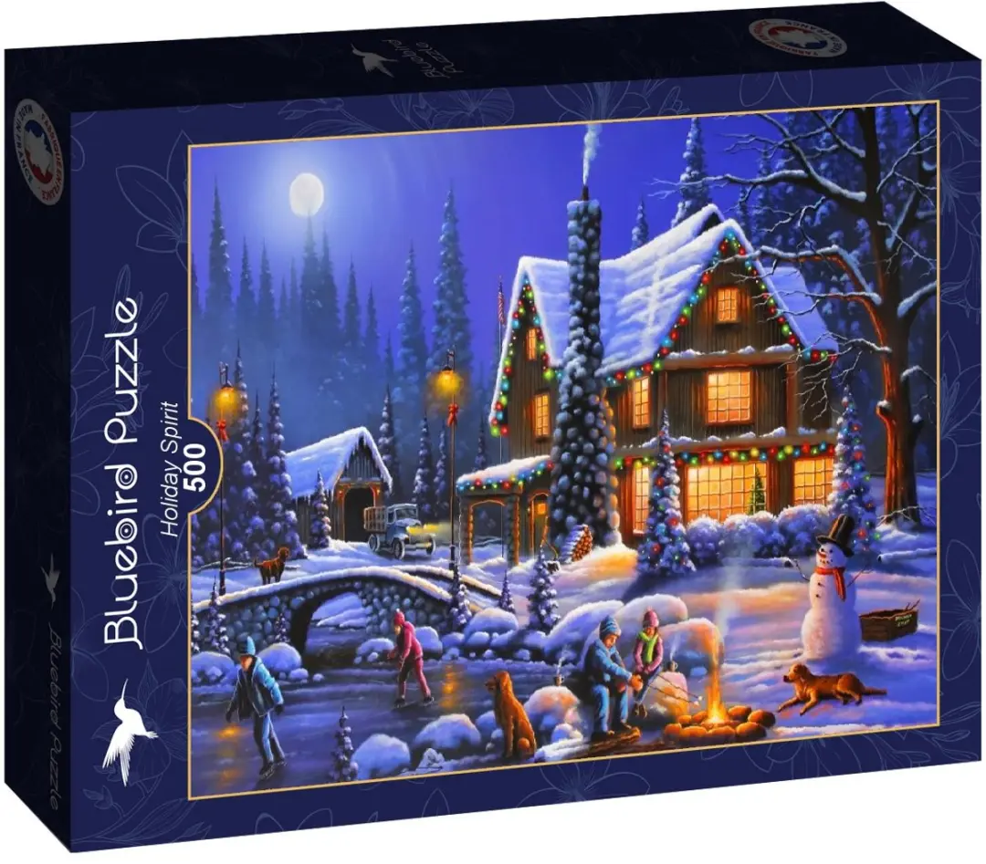 Bluebird Puzzle Holiday Spirit 500 Stuks - 90113