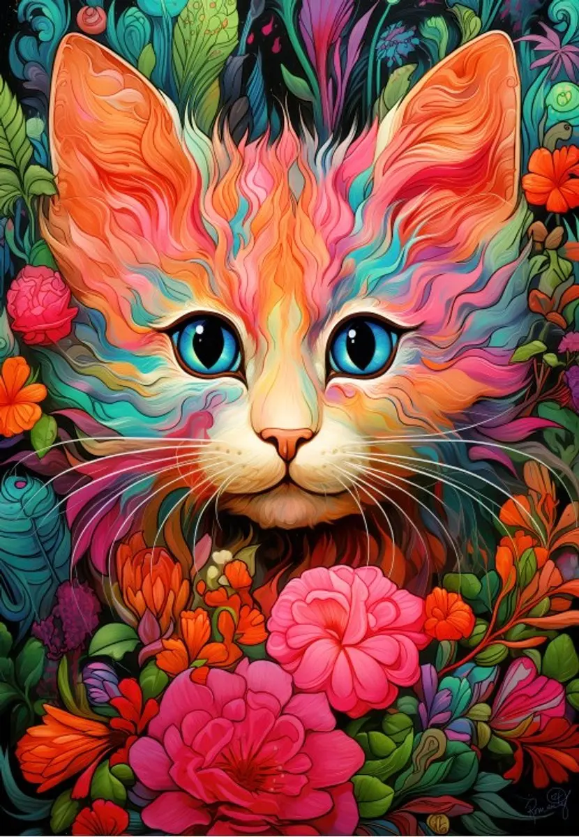Bluebird Puzzle katten puzzel Kitty & Bloom
