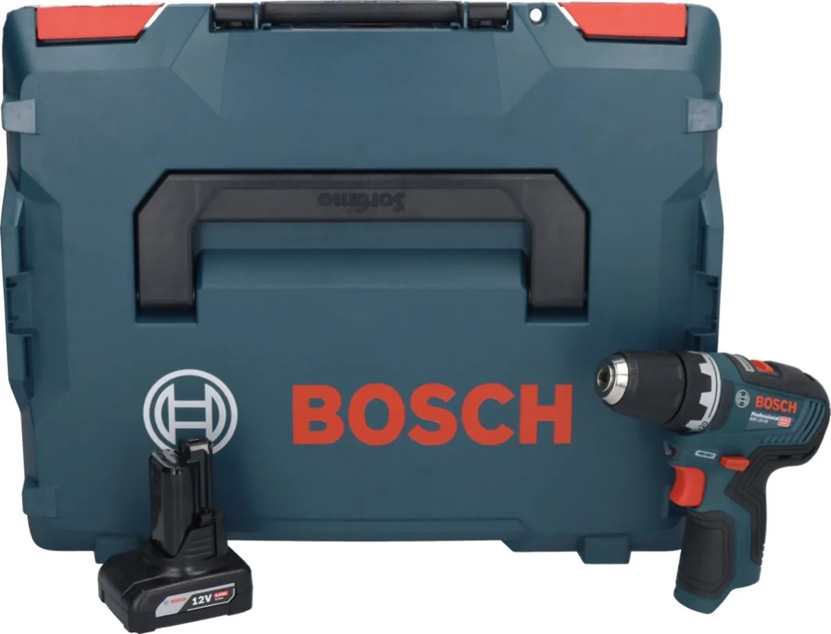 Bosch Professional GSR 12V-35 Accuboormachine - 35Nm Borstelloos - 1x 6.0Ah Accu