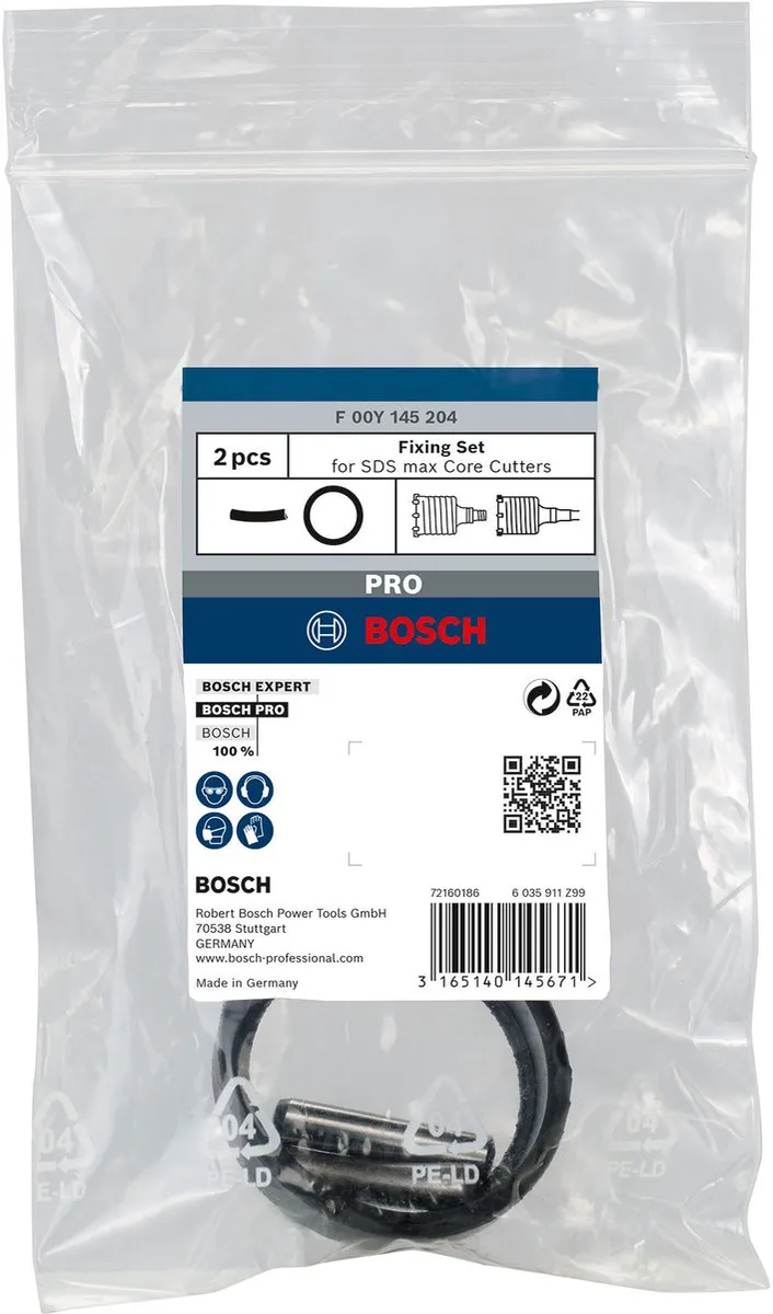 Bosch Professional PRO Fixing Set SDS max Core Cutter 5x25mm - F00Y145204 - afbeelding 3 van 3