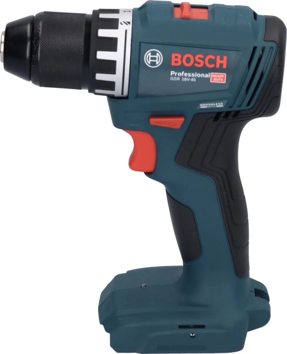 Bosch Professional GSR 18V-45 Accu Schroefboormachine - 2x 3.0Ah - L-Boxx - afbeelding 6 van 6