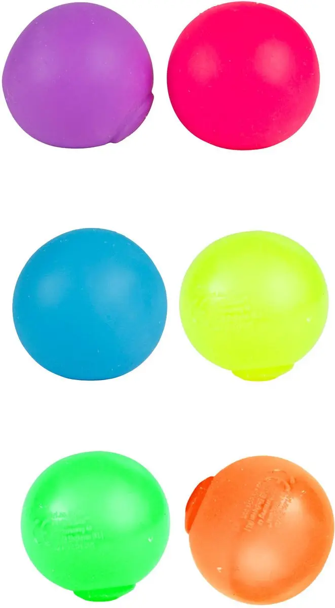 Toi-Toys Squishdough Knijpballen Neon - 3 Stuks - afbeelding 3 van 4