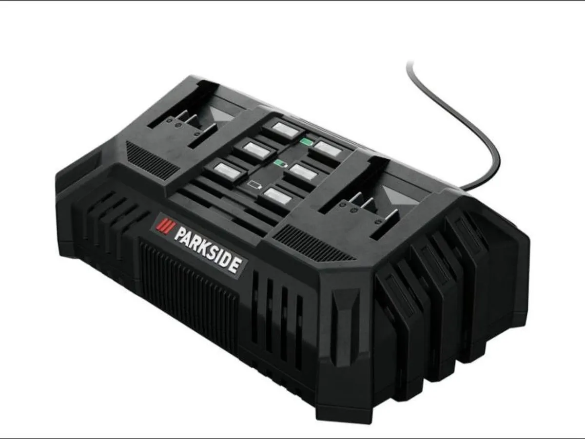 PARKSIDE Dubbele Accu Oplader 200W - 2x 4,5W