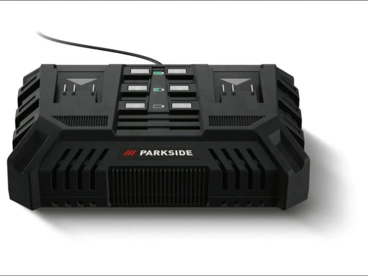 PARKSIDE Dubbele Accu Oplader 200W - 2x 4,5W