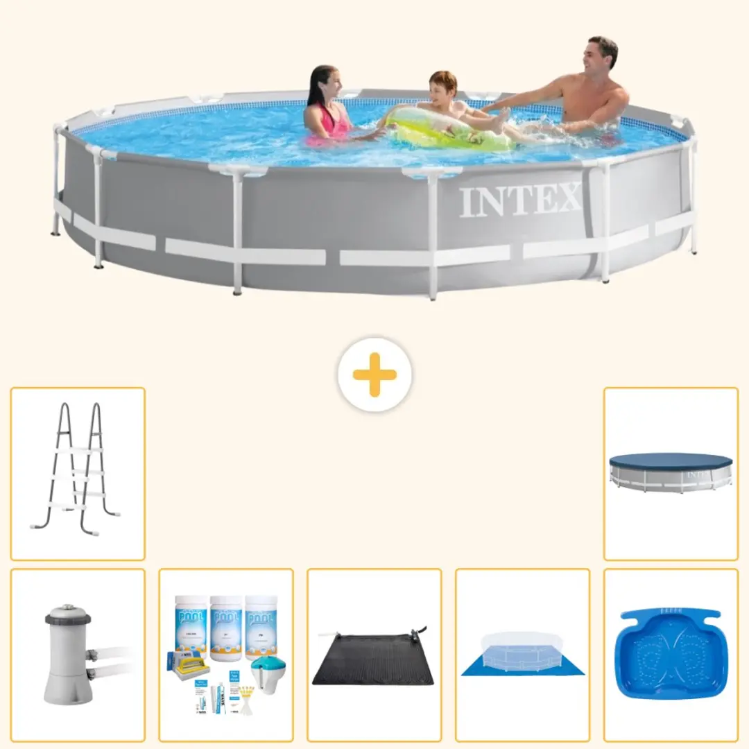 Intex Rond Prism Frame Zwembad
