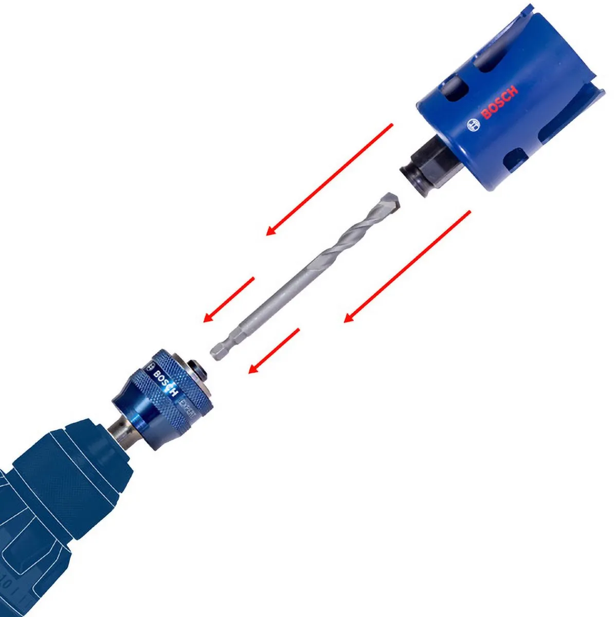 Bosch Professional Gatzaaghouder 2608483157 - Opbergkoffer
