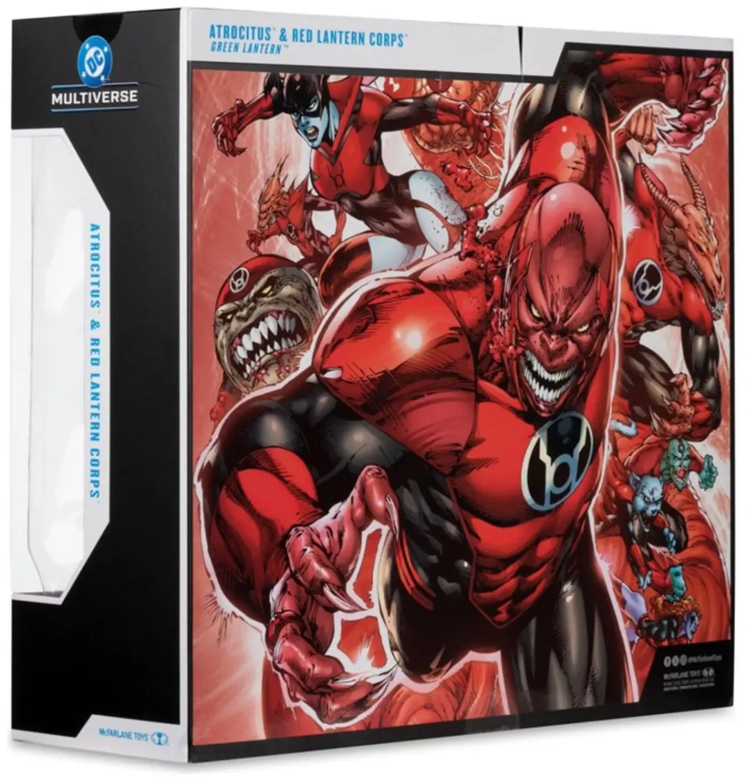 McFarlane Toys DC Multiverse Atrocitus & Red Lantern 2-Pack - 18cm - afbeelding 2 van 6