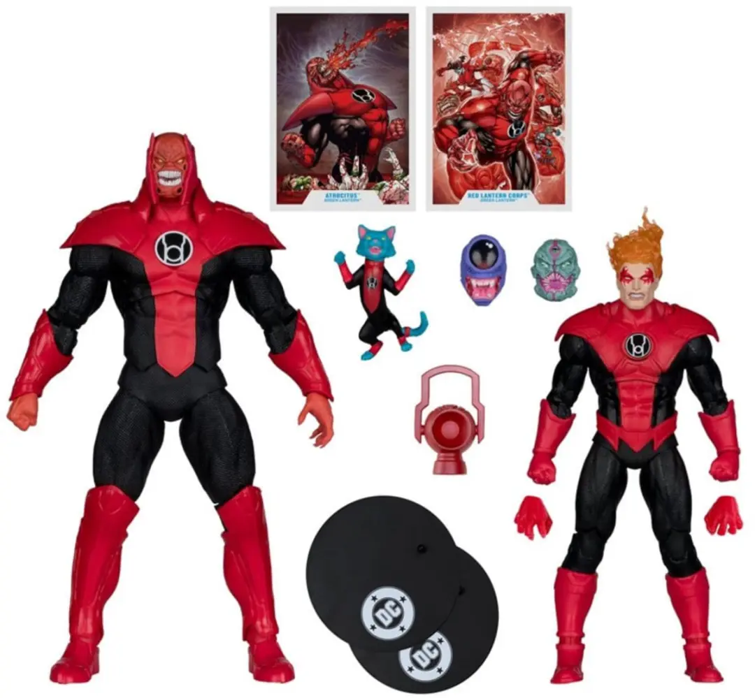 McFarlane Toys DC Multiverse Atrocitus & Red Lantern 2-Pack - 18cm - afbeelding 4 van 6