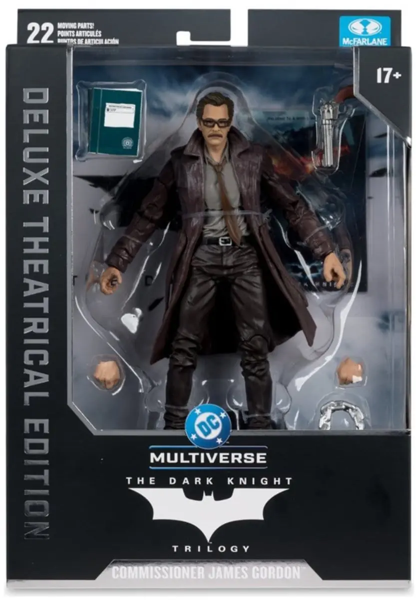 McFarlane Toys DC Multiverse Commissioner James Gordon Action Figure - MCF17897 - 18cm Multi - afbeelding 5 van 6