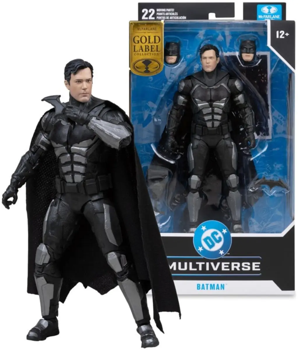 McFarlane Toys DC Multiverse Batman Action Figure Gold Label MCF17984 - 18cm - Multicolor - afbeelding 3 van 6
