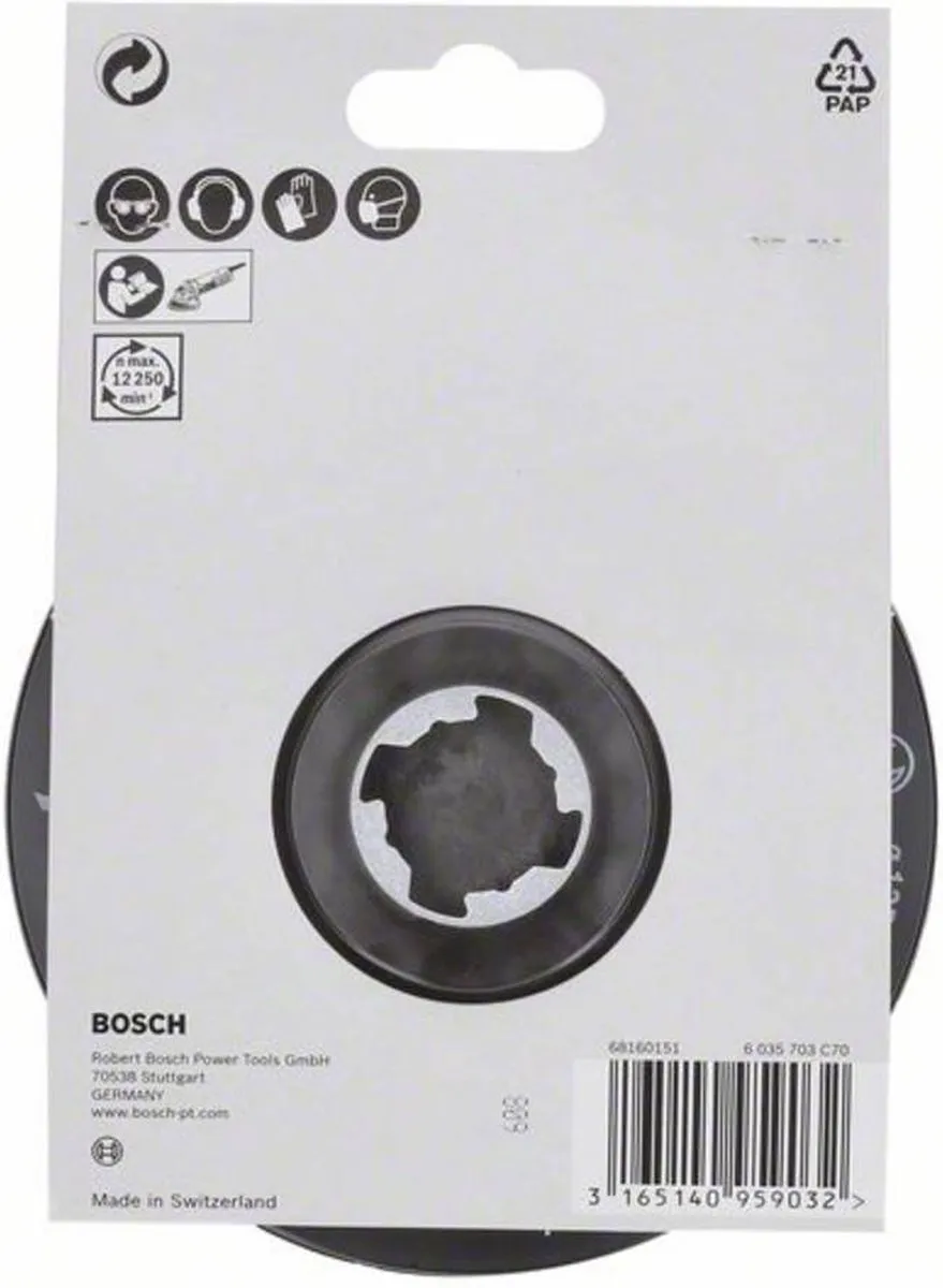 Bosch Professional X-Lock SCM 125mm Steunschijf
