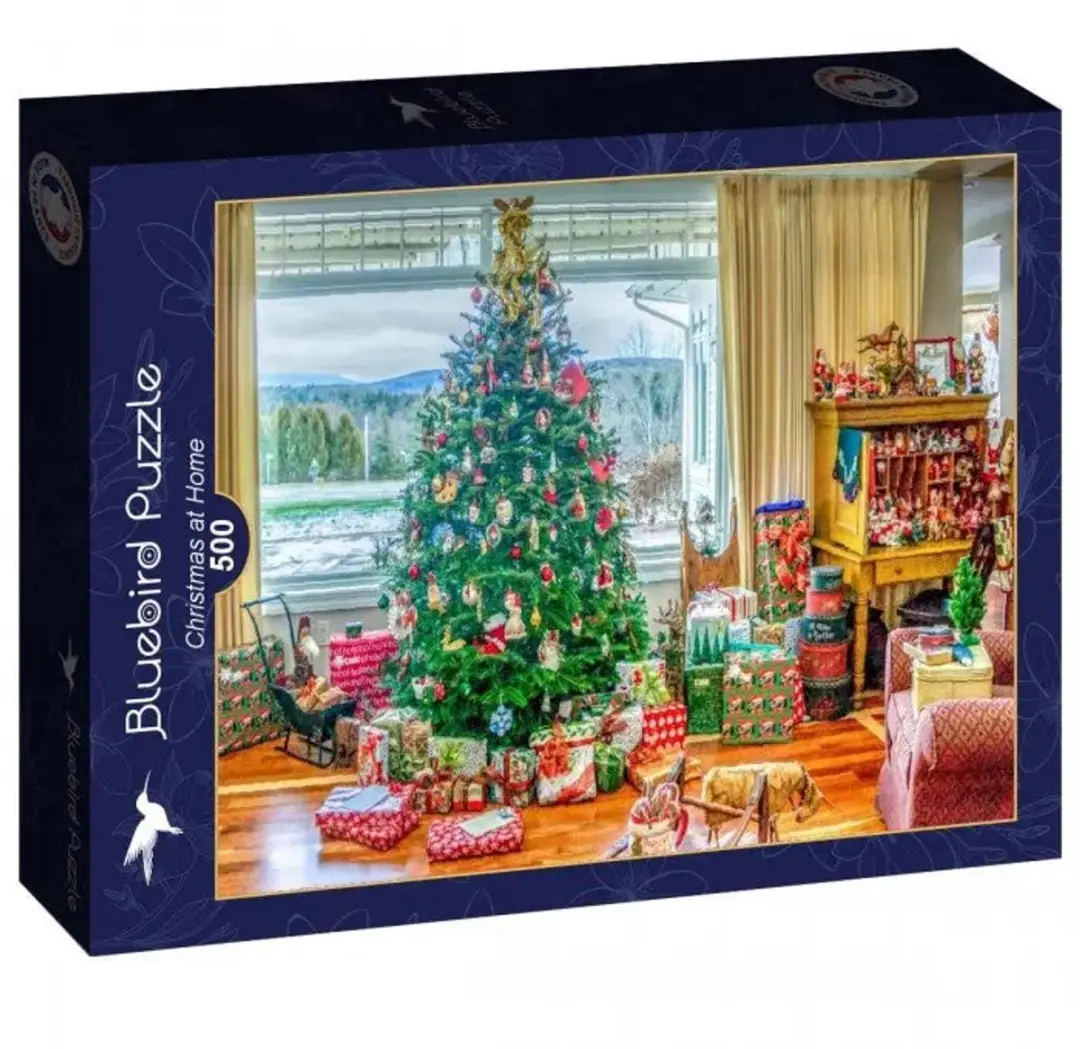 Bluebird Puzzle Christmas at Home 500 Stuks